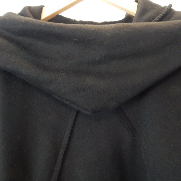 POL Black Lace-Up Sleeve Hoodie Sweatshirt - Elements Unleashed - Picture 10 of 12
